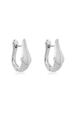 Load image into Gallery viewer, Lyra Hoops Silver
