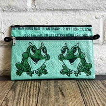 Load image into Gallery viewer, Recycled Feed Bag - Double Zip Case
