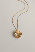 Load image into Gallery viewer, Poppy Floral Pendant Gold