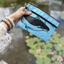Load image into Gallery viewer, Recycled Feed Bag - Double Zip Case