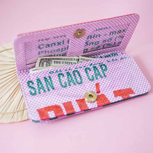 Load image into Gallery viewer, Recycled Feed Bag Long Wallet