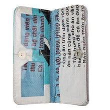 Load image into Gallery viewer, Recycled Feed Bag Long Wallet
