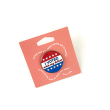 Load image into Gallery viewer, &#39;I Voted With My Dollar&#39; Enamel Pin